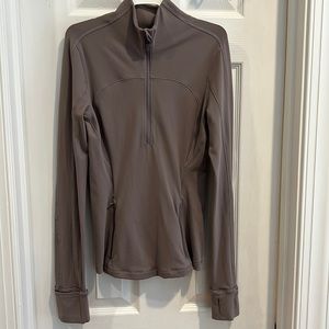 Lululemon Half Zip Gray Pullover Size 2